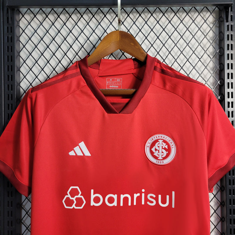 Camisa Adidas Internacional 2023/2024 I Vermelha Sem Número